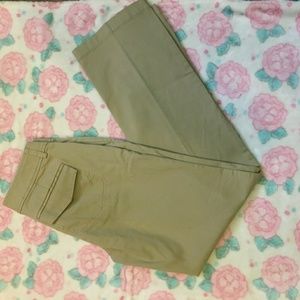 Khaki petite size 2 pants